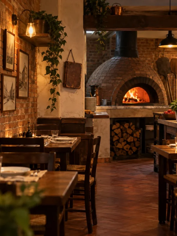 História da pizzaria