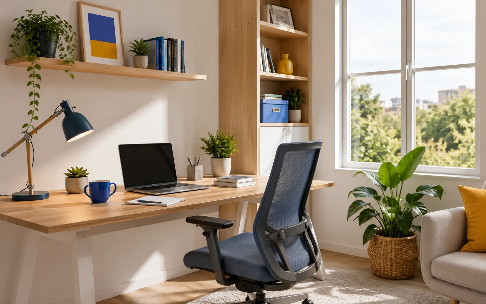 Home office em casa: como criar um espaço produtivo
