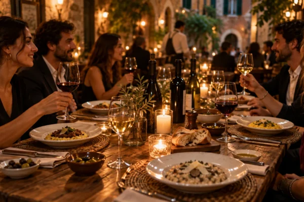 Jantar harmonizado: vinhos do Vêneto e pratos da casa