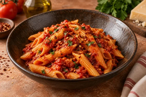 Penne all'arrabbiata
