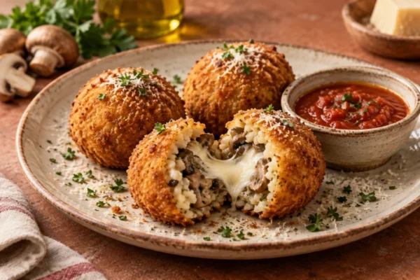 Arancini de funghi
