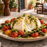 Cardápio da estação: burrata, aspargos e limão-siciliano