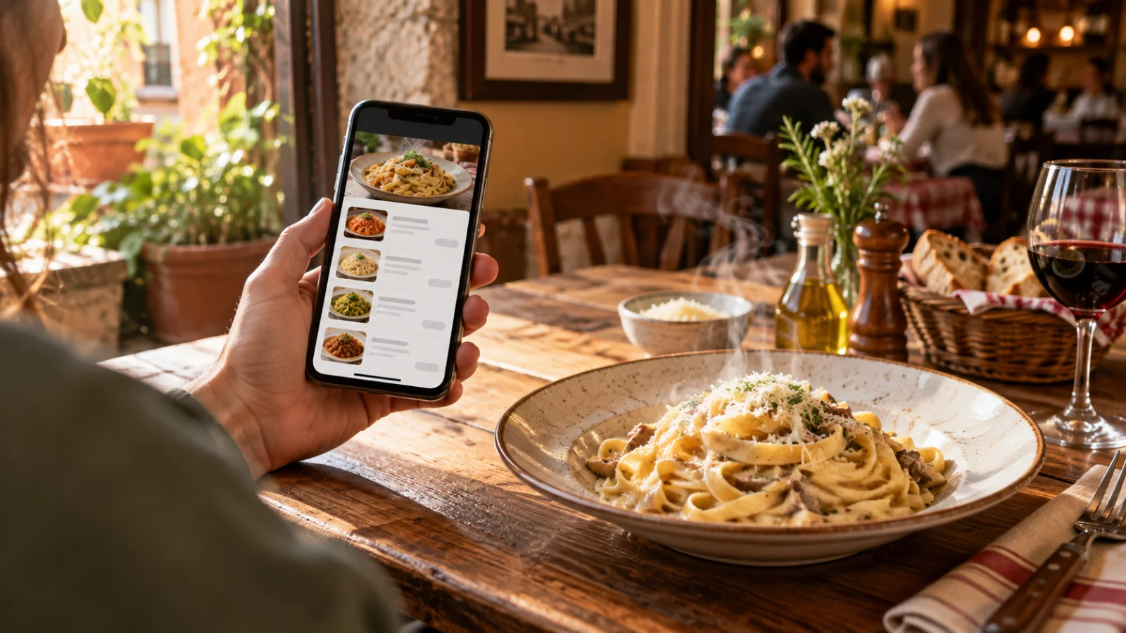 Pedidos pelo site: monte seu prato e envie direto para o nosso WhatsApp