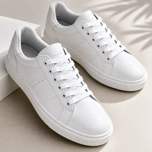 Tênis Branco Minimalista