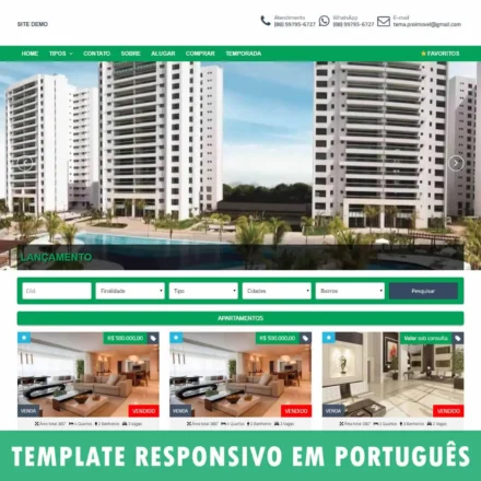 Tema proimovel WordPress para imobiliária