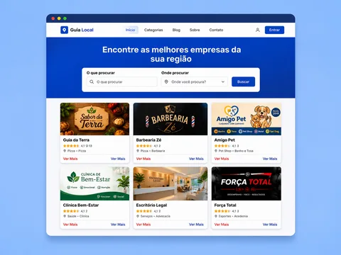 Tema WordPress para Guia Comercial