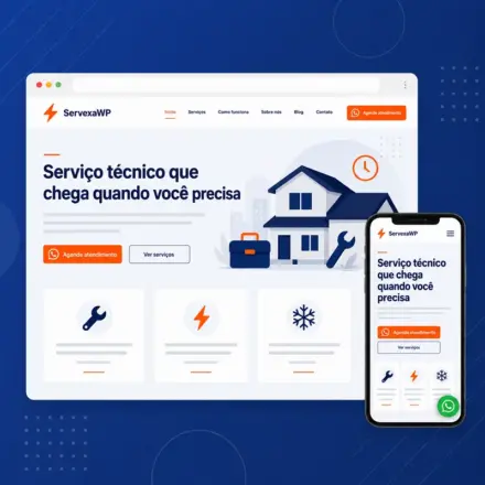 Tema WordPress para Prestadores de Serviços
